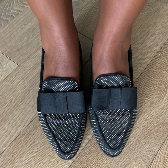 ALDO Star studded flats/loafers. Sz 9. - Picture 4 of 6